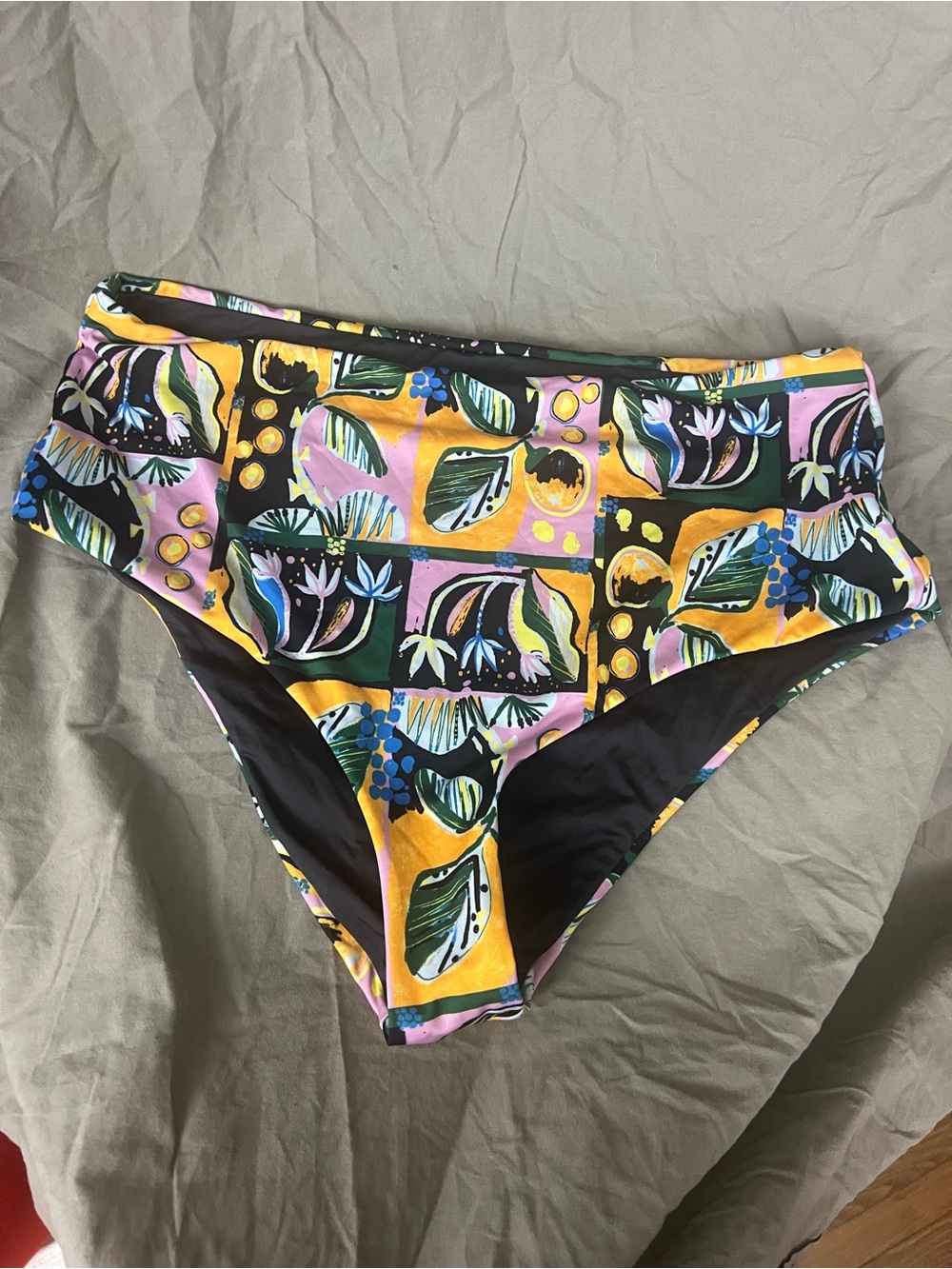 Patagonia Reversible High-Waist Bikini Bottoms and Top